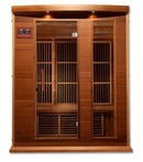 Maxxus 3-Person Low EMF FAR Infrared Indoor Sauna | MX-K306-01-CED
