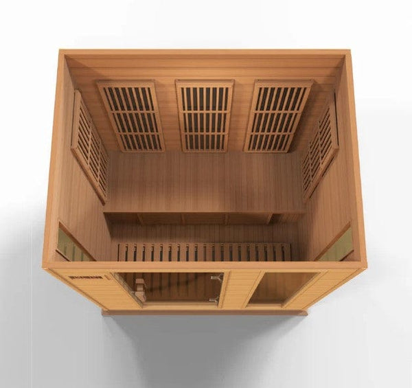 Maxxus 3-Person Low EMF FAR Infrared Indoor Sauna | MX-K306-01-CED