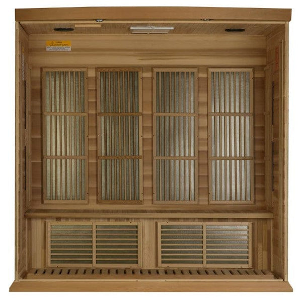 Maxxus 4-Person Low EMF FAR Infrared Indoor Sauna | MX-K406-01-CED