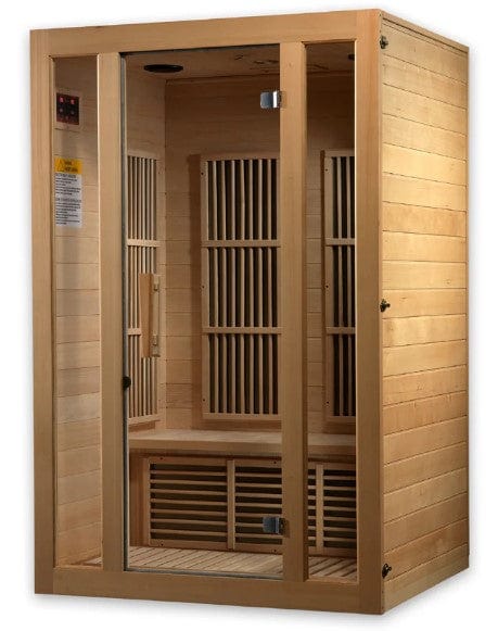 Maxxus Seattle 2-Person Near Zero EMF FAR Infrared Indoor Sauna | MX-J206-01-ZF