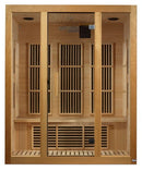 Maxxus Bellevue 3-Person Near Zero EMF FAR Infrared Indoor Sauna | MX-J306-01-ZF