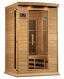 Maxxus 2-Person Near Zero EMF FAR Infrared Indoor Sauna | MX-K206-01-ZF