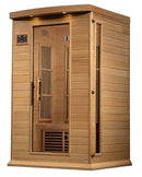 Maxxus 2-Person Near Zero EMF FAR Infrared Indoor Sauna | MX-K206-01-ZF