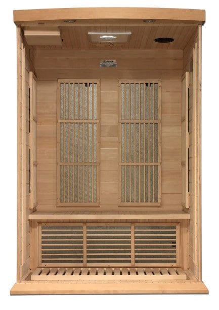 Maxxus 2-Person Near Zero EMF FAR Infrared Indoor Sauna | MX-K206-01-ZF