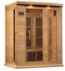 Maxxus 3-Person Near Zero EMF FAR Infrared Indoor Sauna | MX-K306-01-ZF