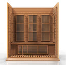 Maxxus 3-Person Near Zero EMF FAR Infrared Indoor Sauna | MX-K306-01-ZF CED