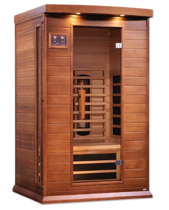 Maxxus 2-Person Near Zero EMF Full Spectrum Indoor Infrared Sauna | MX-M206-01-FS CED