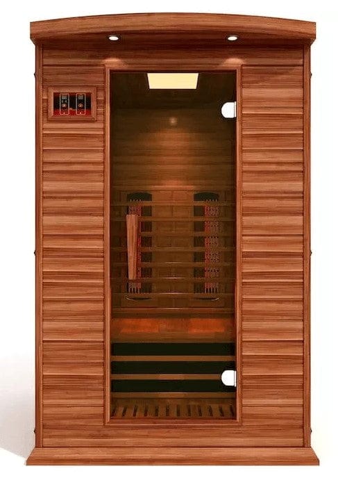 Maxxus 2-Person Near Zero EMF Full Spectrum Indoor Infrared Sauna | MX-M206-01-FS CED