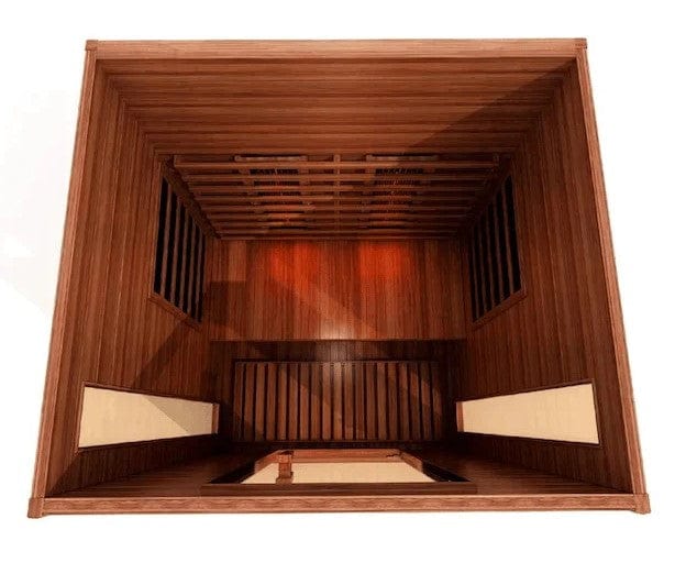 Maxxus 2-Person Near Zero EMF Full Spectrum Indoor Infrared Sauna | MX-M206-01-FS CED