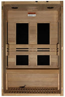 Maxxus 2-Person S-Line Low EMF FAR Infrared Indoor Sauna | MX-S206-01