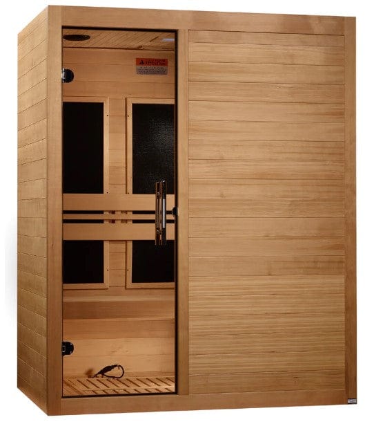 Maxxus 3-Person S-Line Low EMF FAR Infrared Indoor Sauna | MX-S306-01