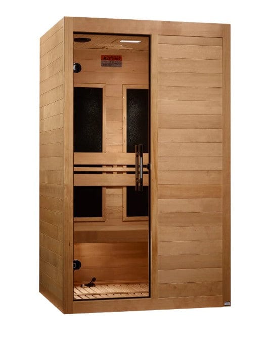 Maxxus 2-Person S-Line Ultra Low EMF FAR Infrared Indoor Sauna | MX-S206-01-ULEMF