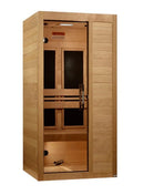 Maxxus 1-Person S-Line Ultra Low EMF FAR Infrared Indoor Sauna | MX-S106-01-ULEMF