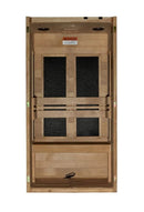 Maxxus 1-Person S-Line Ultra Low EMF FAR Infrared Indoor Sauna | MX-S106-01-ULEMF