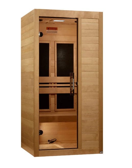 Maxxus 1-Person S-Line Low EMF FAR Infrared Indoor Sauna | MX-S106-01