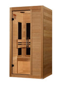 Maxxus 1-Person S-Line Low EMF FAR Infrared Indoor Sauna | MX-S106-01