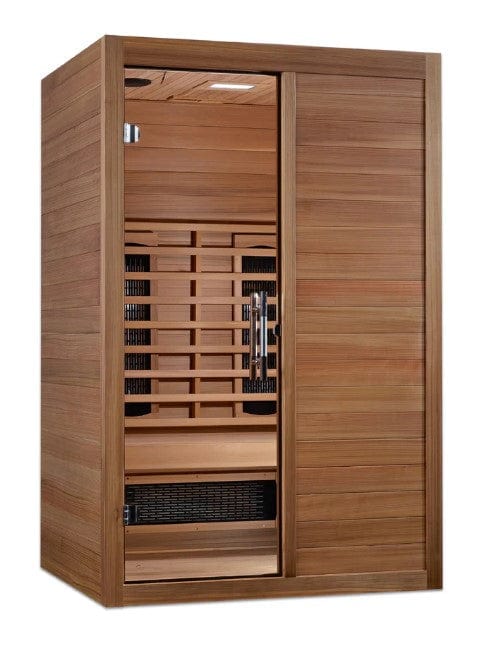 Maxxus 2-Person S-Line Full Spectrum Infrared Indoor Sauna | MX-S206-01-FS-PC