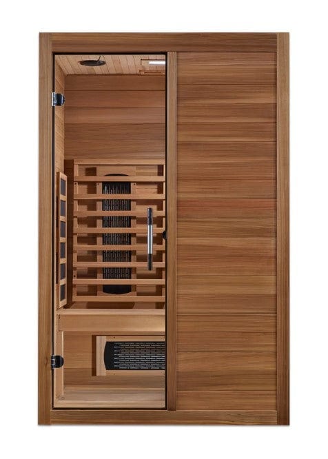 Maxxus 2-Person S-Line Full Spectrum Infrared Indoor Sauna | MX-S206-01-FS-PC