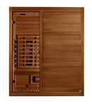 Maxxus 3-Person S-Line Full Spectrum Infrared Indoor Sauna | MX-S306-01-FS-PC