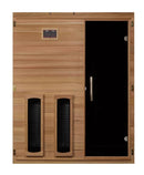 Maxxus 3-Person S-Line Full Spectrum Infrared Indoor Sauna | MX-S306-01-FS-PC