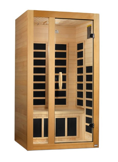 Dynamic Gracia 2-Person Low EMF FAR Infrared Indoor Sauna | DYN-6119-01