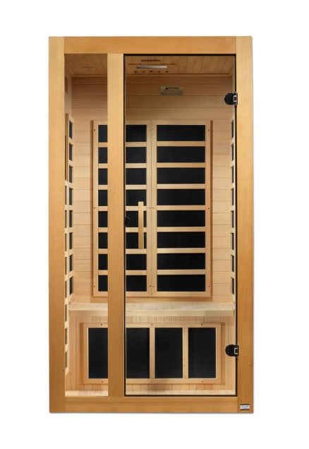 Dynamic Gracia 2-Person Low EMF FAR Infrared Indoor Sauna | DYN-6119-01