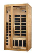 Dynamic Gracia 2-Person Low EMF FAR Infrared Indoor Sauna | DYN-6119-01