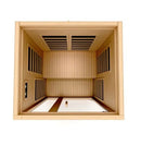 Dynamic Gracia 2-Person Low EMF FAR Infrared Indoor Sauna | DYN-6119-01