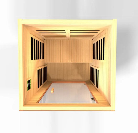 Dynamic Avila 2-Person Low EMF FAR Infrared Indoor Sauna | DYN‐6103‐01