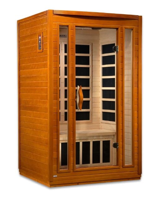 Dynamic San Marino 2-Person Low EMF FAR Infrared Indoor Sauna | DYN-6206-01