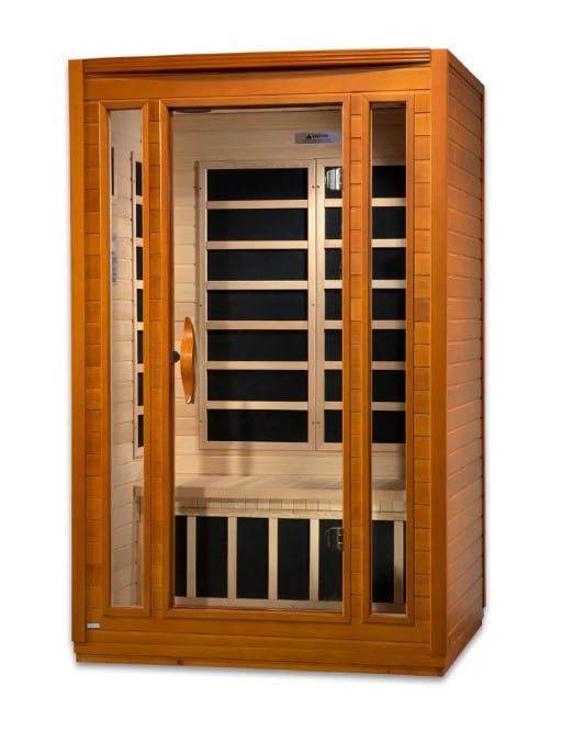 Dynamic San Marino 2-Person Low EMF FAR Infrared Indoor Sauna | DYN-6206-01