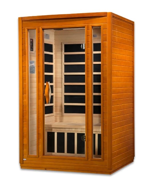 Dynamic San Marino 2-Person Low EMF FAR Infrared Indoor Sauna | DYN-6206-01