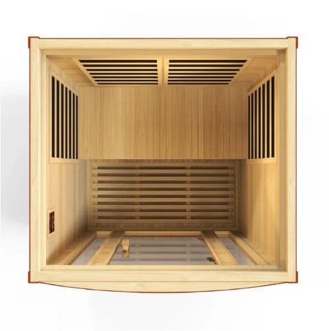 Dynamic San Marino 2-Person Low EMF FAR Infrared Indoor Sauna | DYN-6206-01