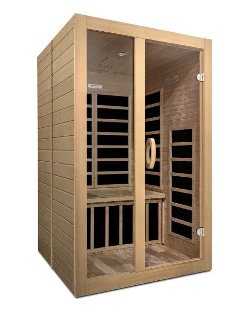 Dynamic Santiago 2-Person Low EMF FAR Infrared Indoor Sauna | DYN-6209-01