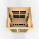 Dynamic Santiago 2-Person Low EMF FAR Infrared Indoor Sauna | DYN-6209-01