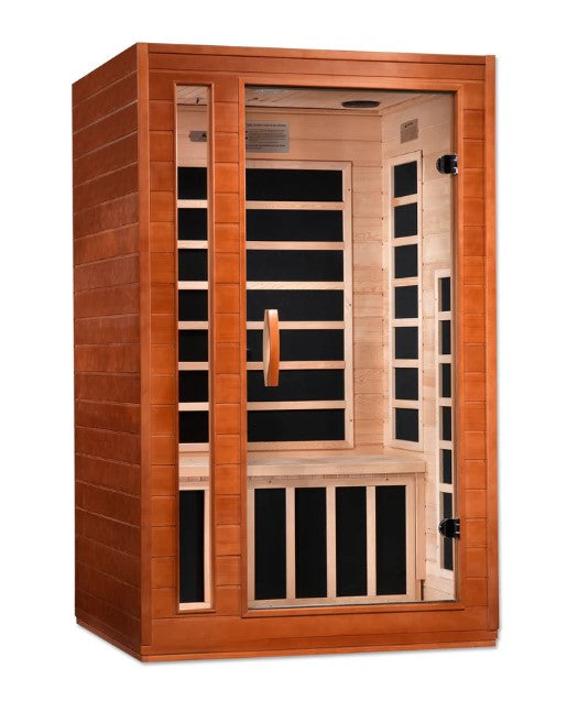 Dynamic Cordoba 2-Person Low EMF FAR Infrared Indoor Sauna | DYN-6203-01