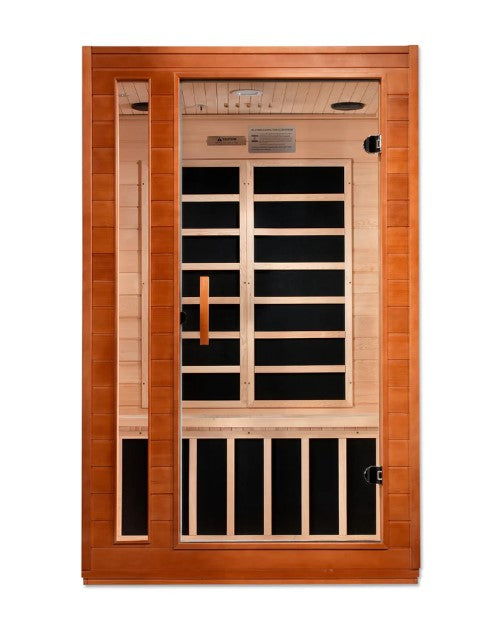 Dynamic Cordoba 2-Person Low EMF FAR Infrared Indoor Sauna | DYN-6203-01