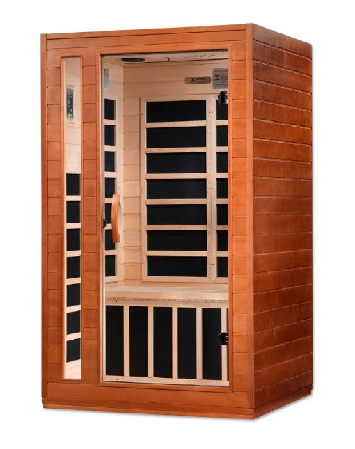 Dynamic Cordoba 2-Person Low EMF FAR Infrared Indoor Sauna | DYN-6203-01