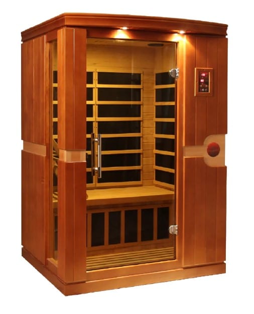 Dynamic Venice 2-Person Low EMF FAR Infrared Indoor Sauna | DYN-6210-01