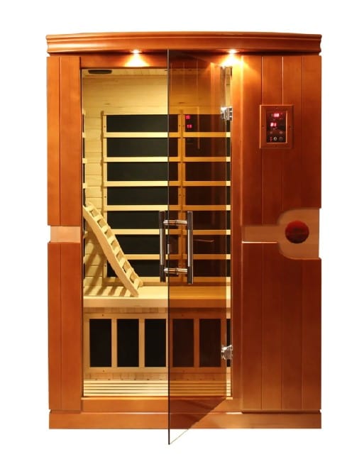 Dynamic Venice 2-Person Low EMF FAR Infrared Indoor Sauna | DYN-6210-01