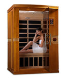 Dynamic Venice 2-Person Low EMF FAR Infrared Indoor Sauna | DYN-6210-01
