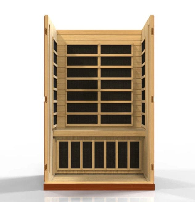 Dynamic Vittoria 2-Person Low EMF FAR Infrared Indoor Sauna | DYN-6220-01