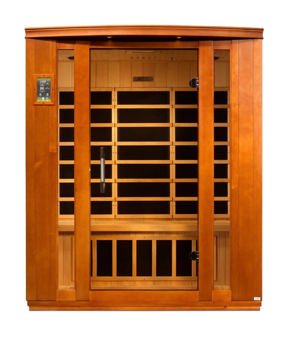 Dynamic Bellagio 3-Person Low EMF FAR Infrared Indoor Sauna | DYN-6306-02