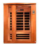 Dynamic Lugano 3-Person Low EMF FAR Infrared Indoor Sauna | DYN-6336-02