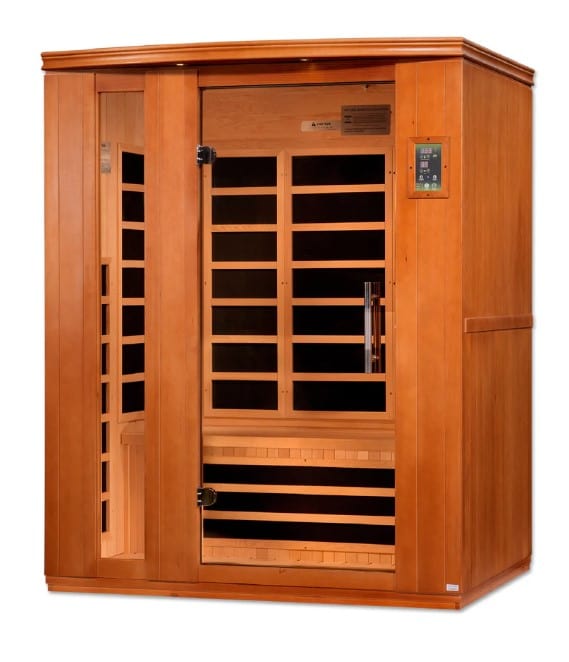 Dynamic Lugano 3-Person Low EMF FAR Infrared Indoor Sauna | DYN-6336-02