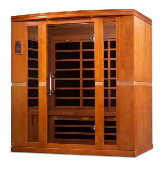 Dynamic Bergamo 4-Person Low EMF FAR Infrared Indoor Sauna | DYN-6440-01