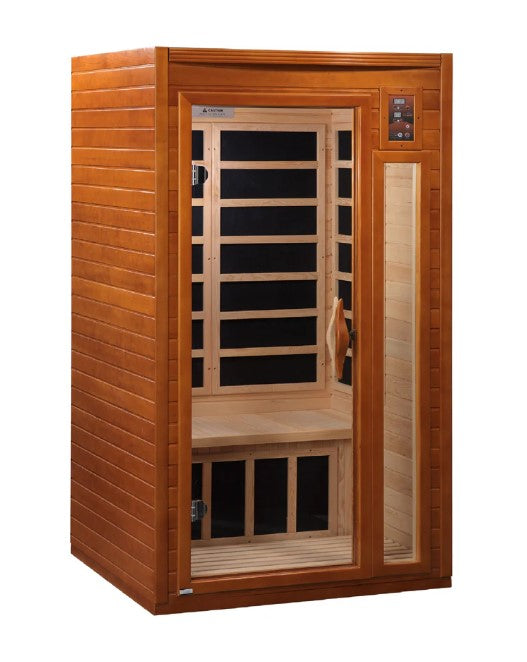 Dynamic Barcelona Elite 2-Person Ultra Low EMF FAR Infrared Indoor Sauna | DYN-6106-01-Elite