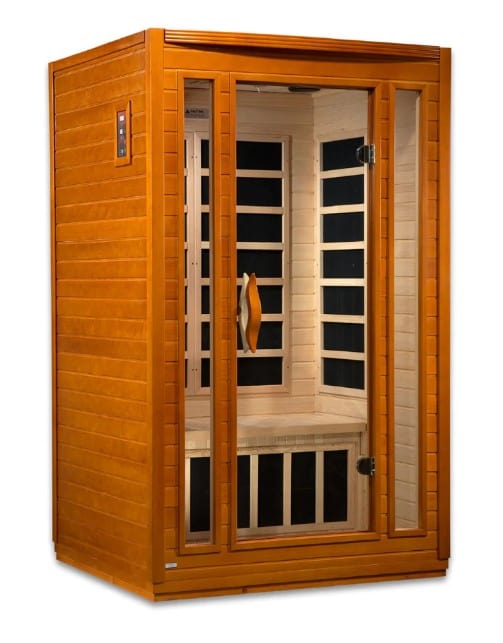 Dynamic San Marino Elite 2-Person Ultra Low EMF FAR Infrared Indoor Sauna | DYN-6206-01 Elite