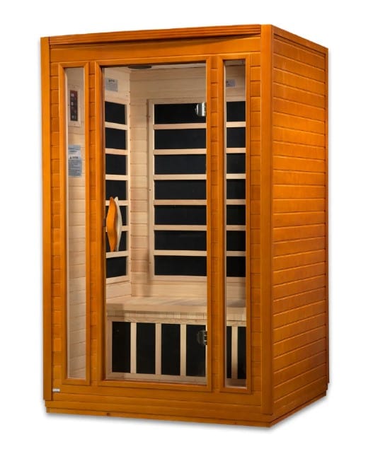 Dynamic San Marino Elite 2-Person Ultra Low EMF FAR Infrared Indoor Sauna | DYN-6206-01 Elite