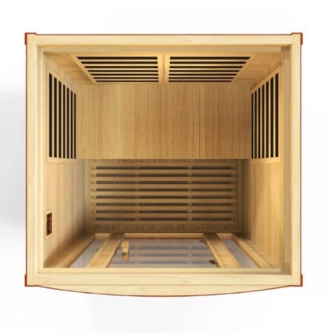 Dynamic San Marino Elite 2-Person Ultra Low EMF FAR Infrared Indoor Sauna | DYN-6206-01 Elite